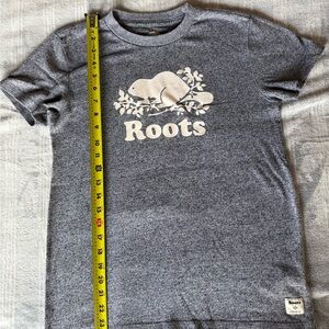 Roots Gray Short Sleeve Tee
